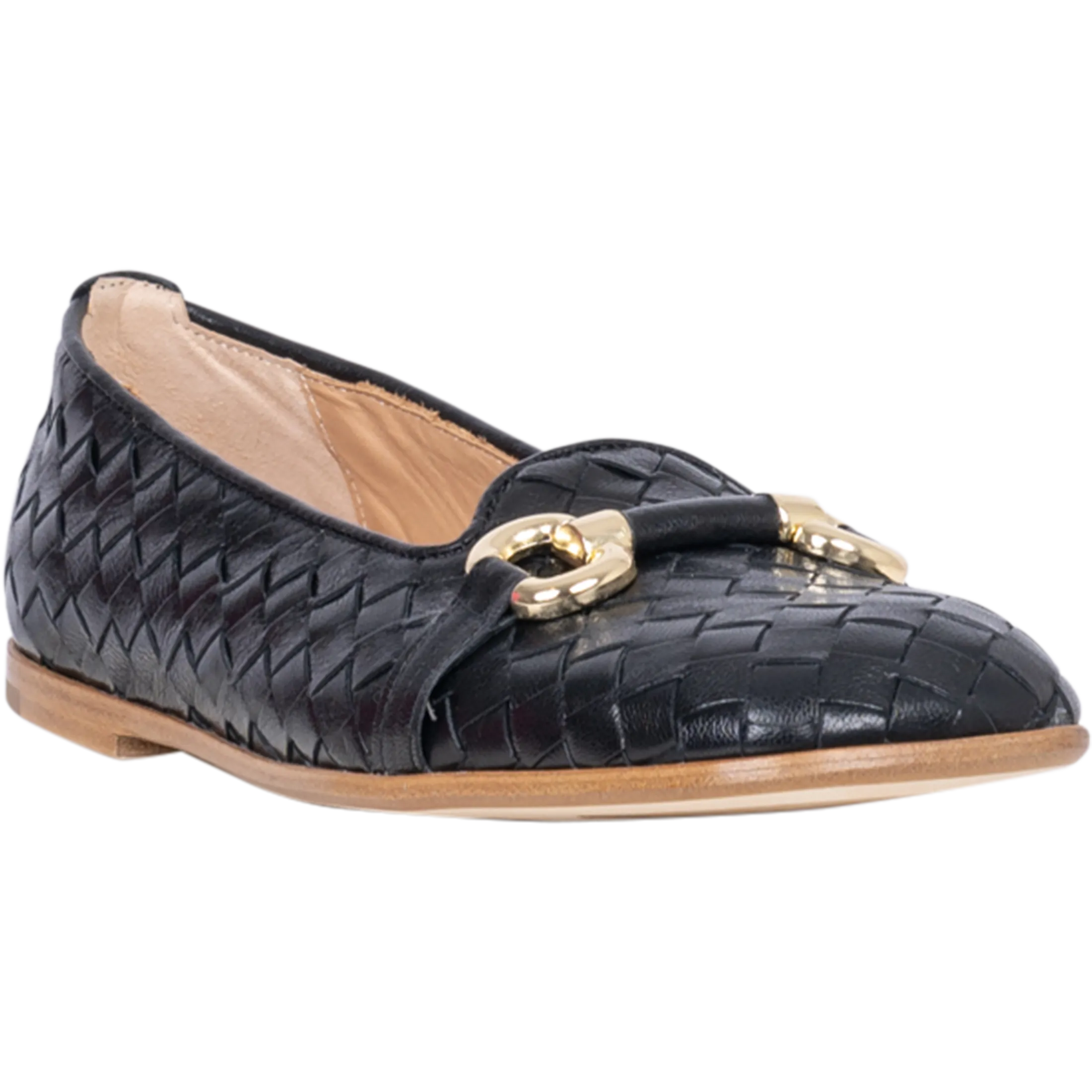 9453Ia Intreccio - Nero/Gold Naturale