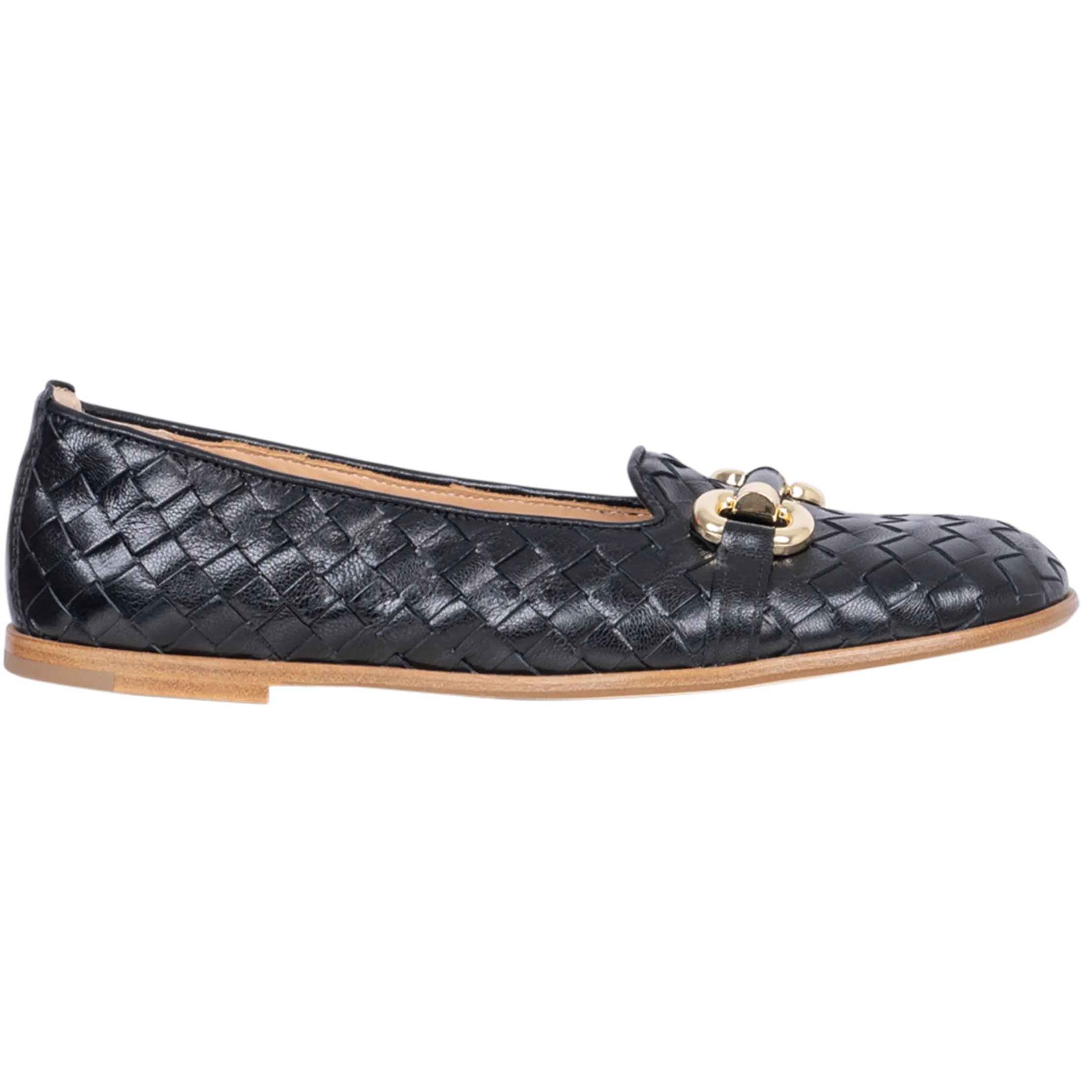 9453Ia Intreccio - Nero/Gold Naturale