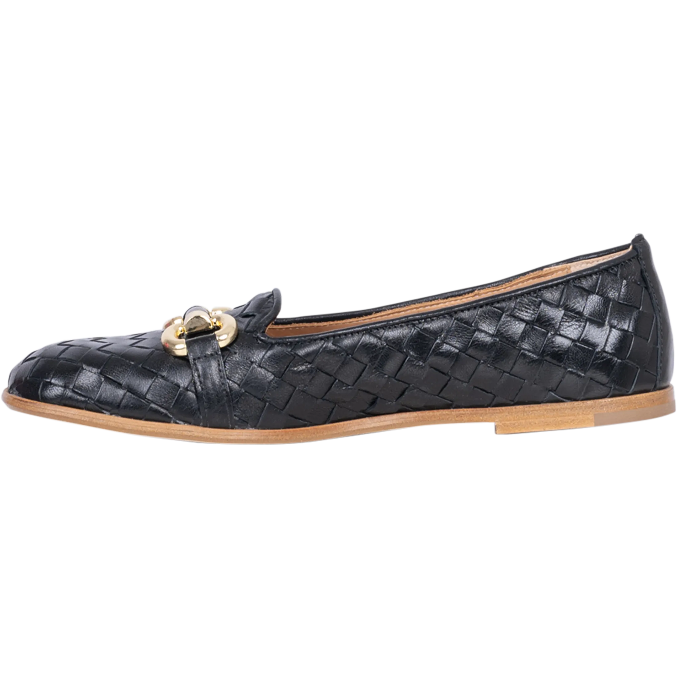 9453Ia Intreccio - Nero/Gold Naturale