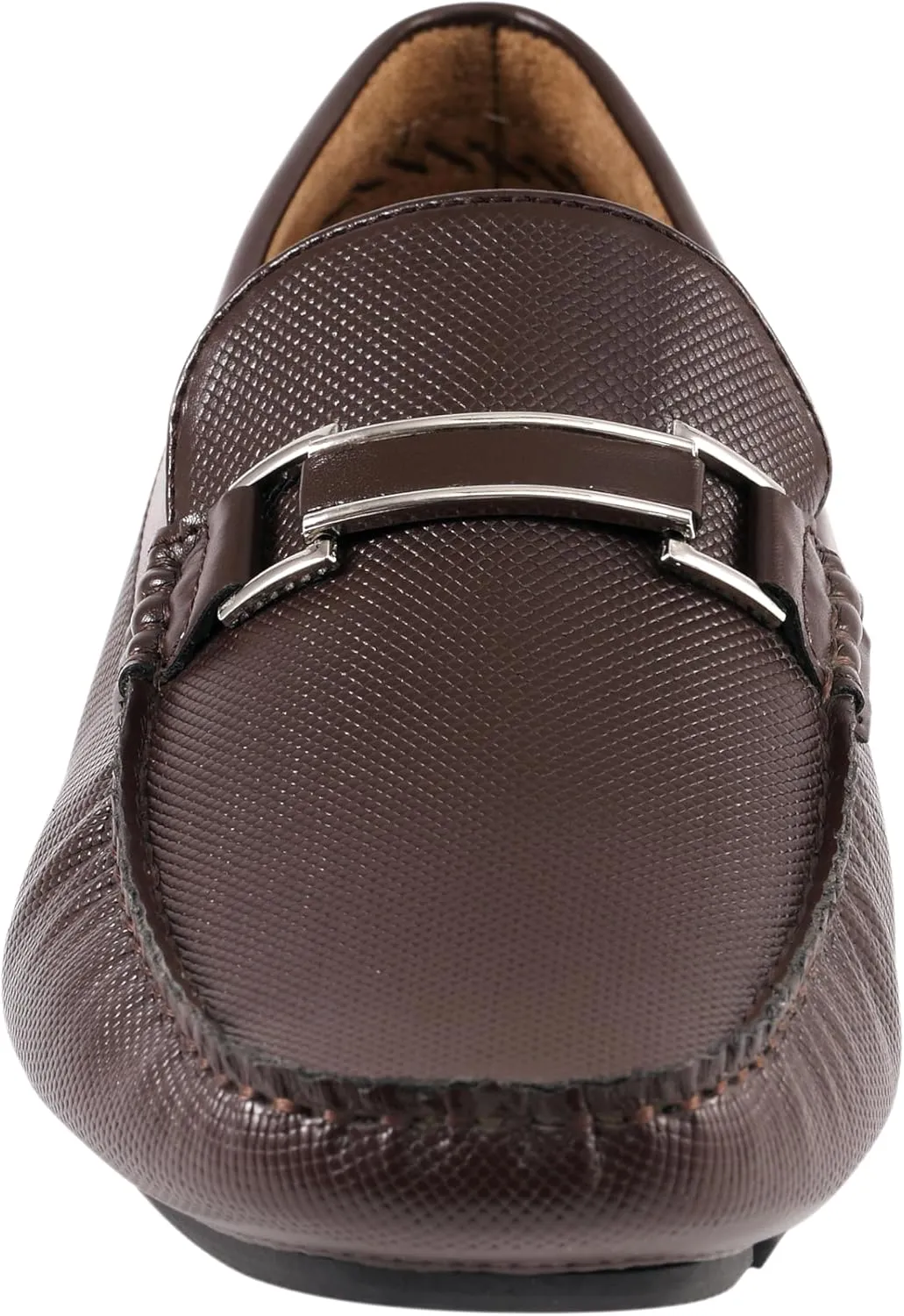 Amali Cola - Driving Moccasins for Men ?C Mens Slip On Loafers, Moccasins, Slip-on Dress Shoes - Driving Loafers with Matching Color Bit