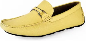 Amali Cola - Driving Moccasins for Men ?C Mens Slip On Loafers, Moccasins, Slip-on Dress Shoes - Driving Loafers with Matching Color Bit