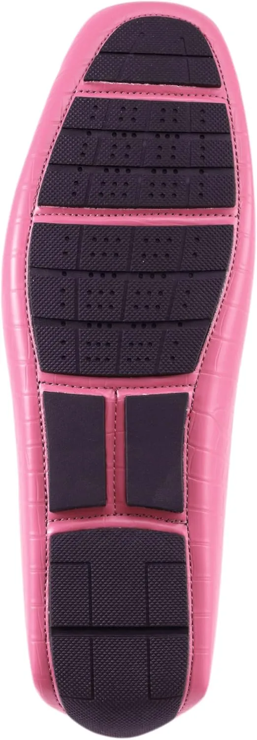 Amali Cola - Driving Moccasins for Men ?C Mens Slip On Loafers, Moccasins, Slip-on Dress Shoes - Driving Loafers with Matching Color Bit