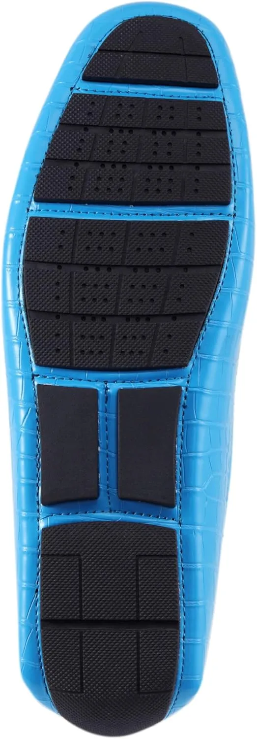 Amali Cola - Driving Moccasins for Men ?C Mens Slip On Loafers, Moccasins, Slip-on Dress Shoes - Driving Loafers with Matching Color Bit
