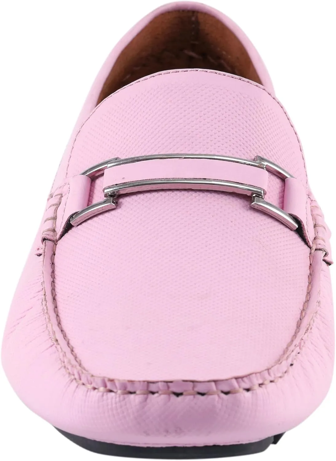 Amali Cola - Driving Moccasins for Men ?C Mens Slip On Loafers, Moccasins, Slip-on Dress Shoes - Driving Loafers with Matching Color Bit