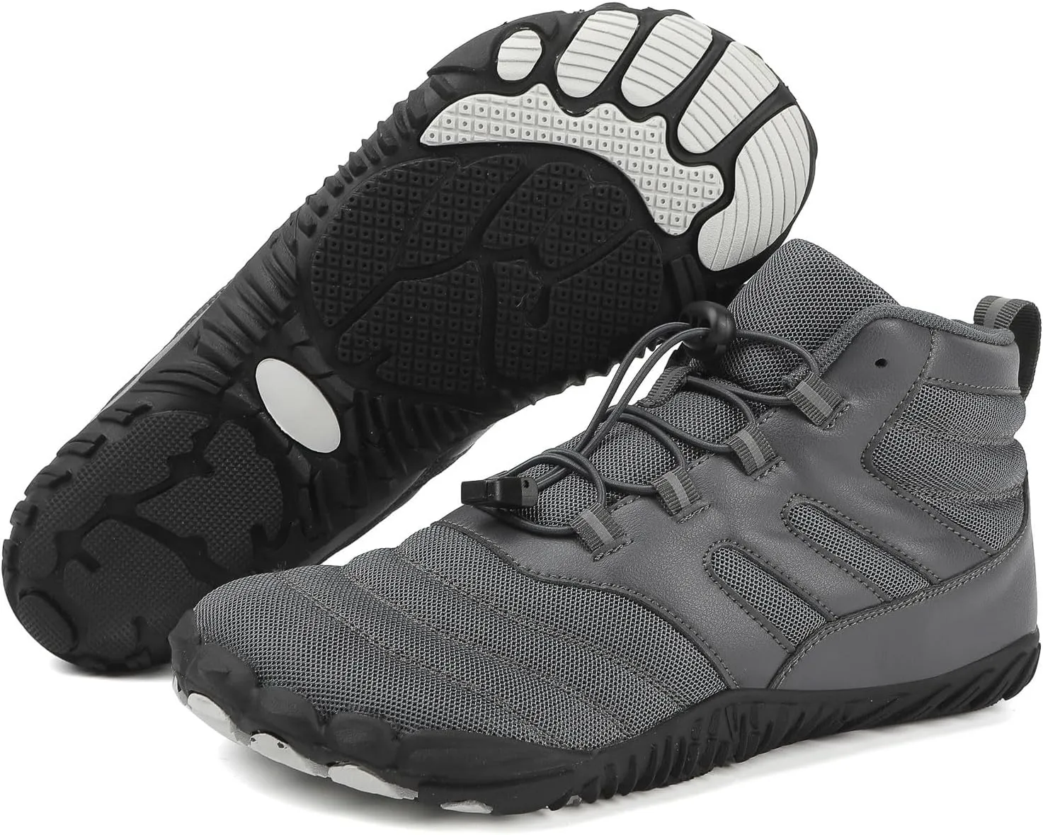 Arch Support Non Slip Minimalist Shoes for Men Breathable Mesh Fashion Sneaker Men's Breathable Barefoot Shoes