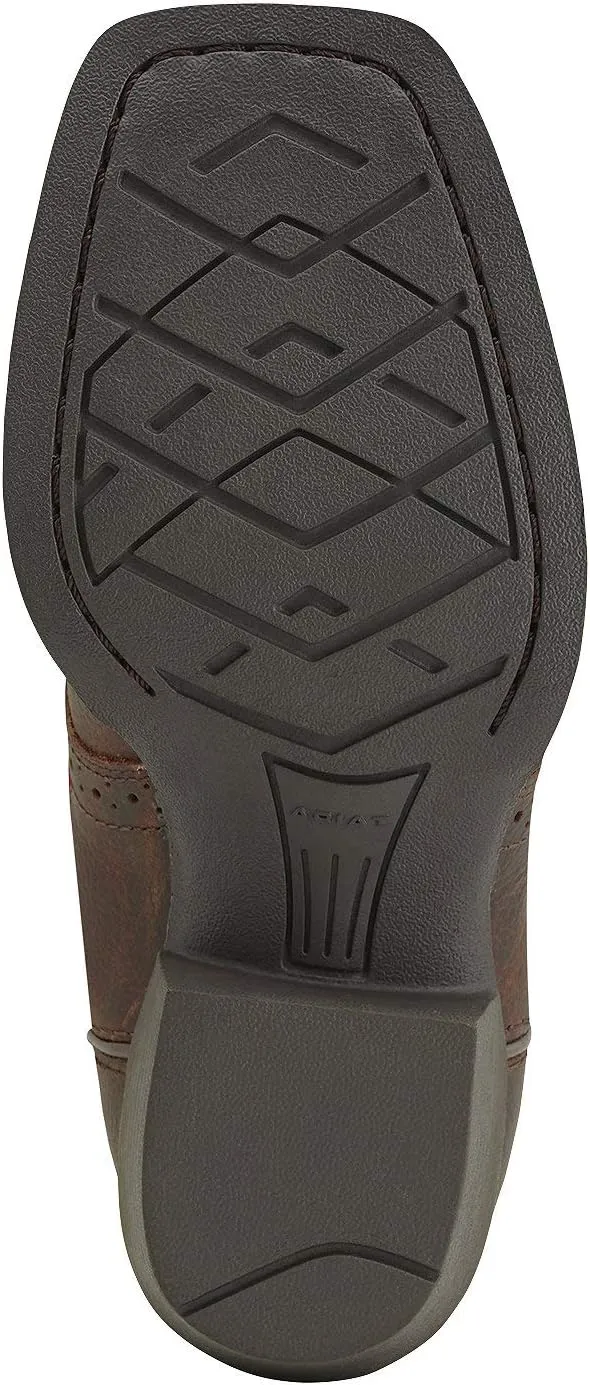 Ariat Heritage Roughstock Western Boots - Kids?? Leather Country Riding Boot