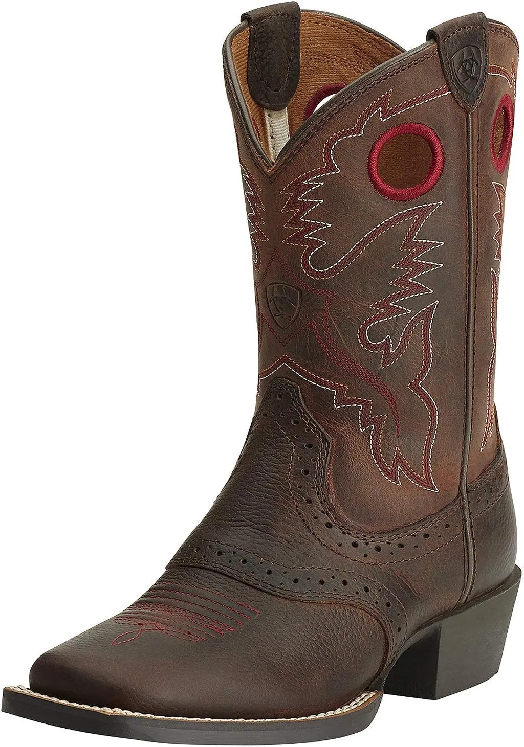 Ariat Heritage Roughstock Western Boots - Kids?? Leather Country Riding Boot