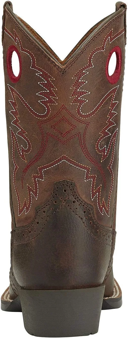 Ariat Heritage Roughstock Western Boots - Kids?? Leather Country Riding Boot