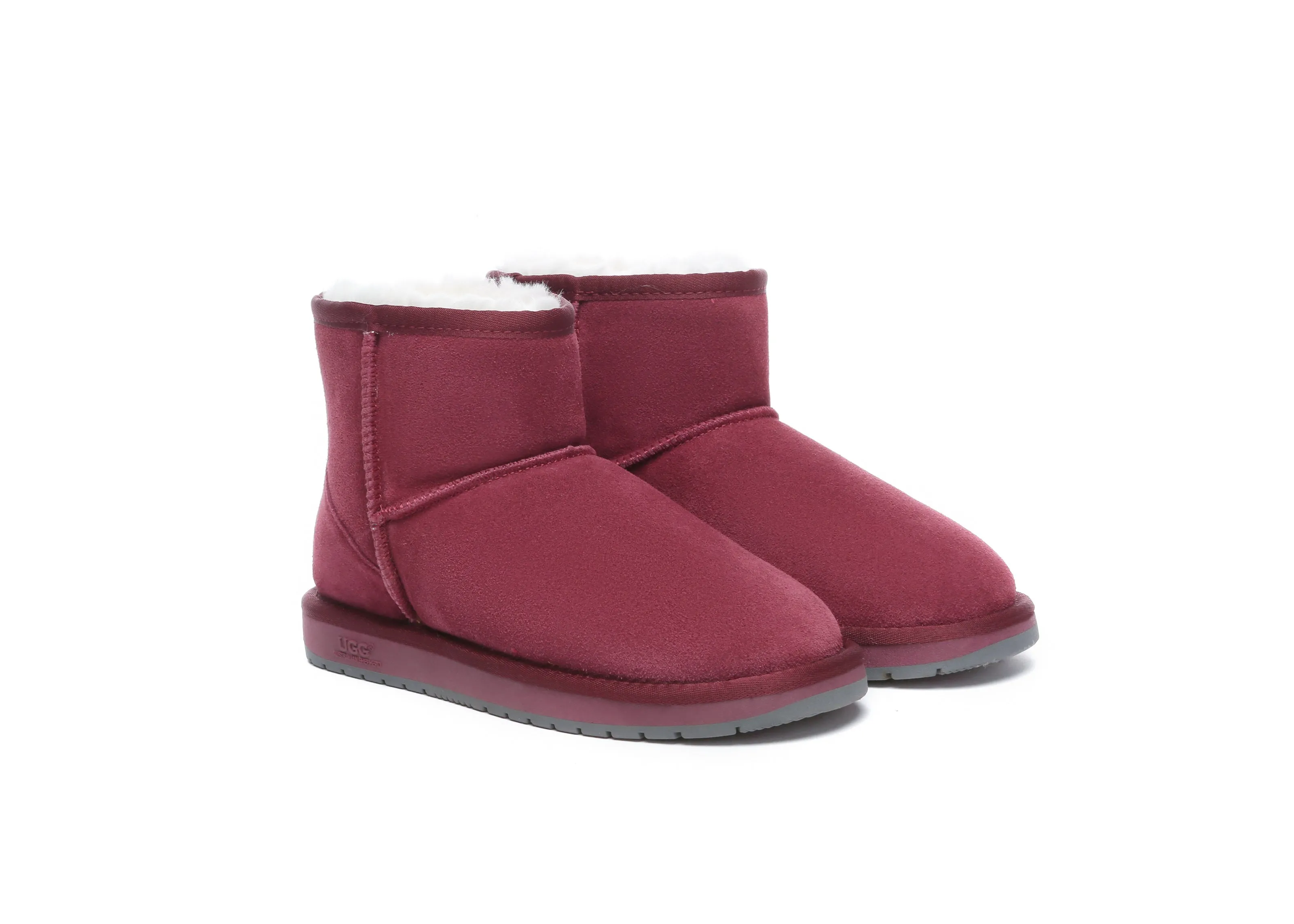 AUSTRALIAN SHEPHERD® UGG Boots Sheepskin Wool Mini Classic Suede Special Colour