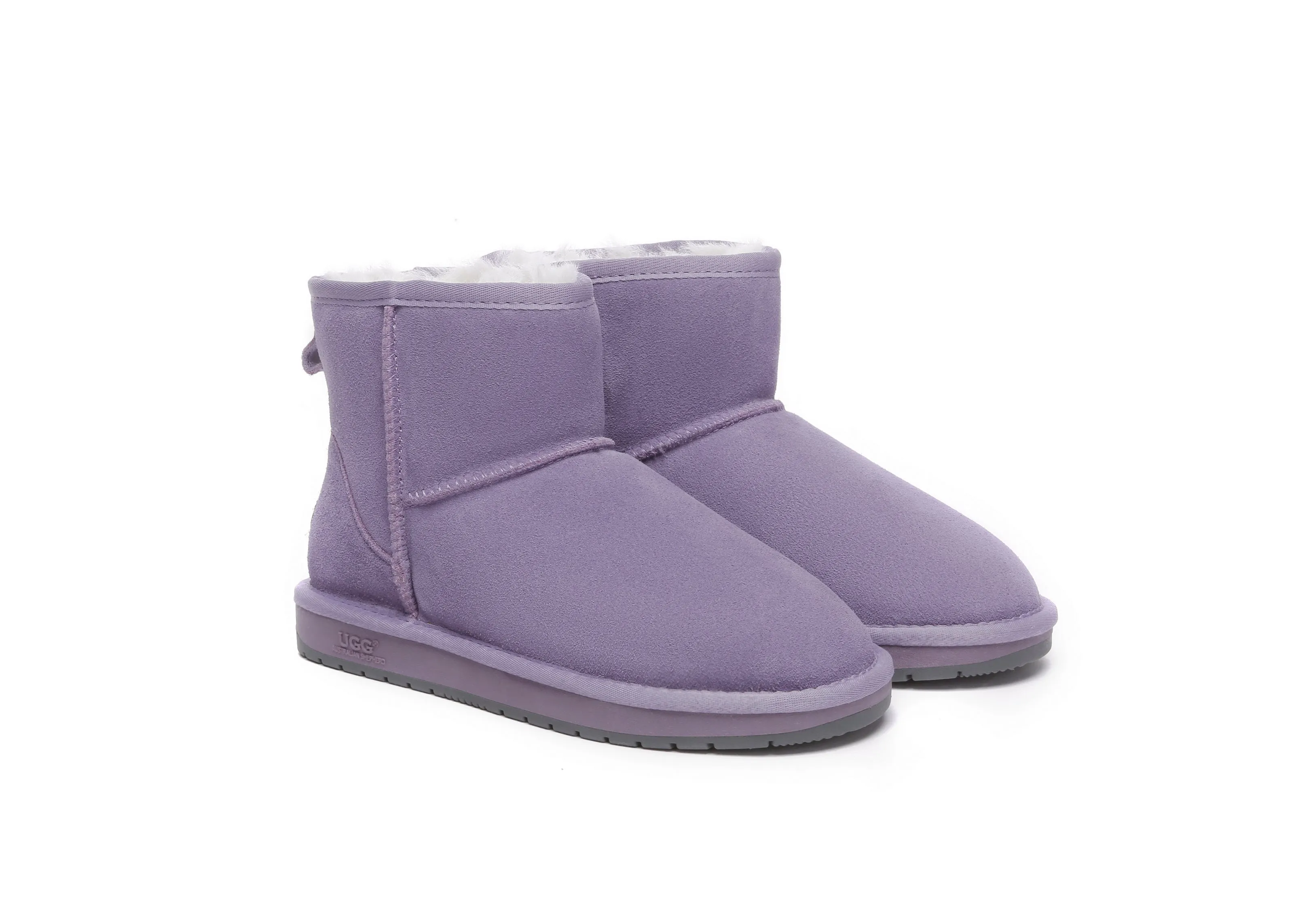 AUSTRALIAN SHEPHERD® UGG Boots Sheepskin Wool Mini Classic Suede Special Colour