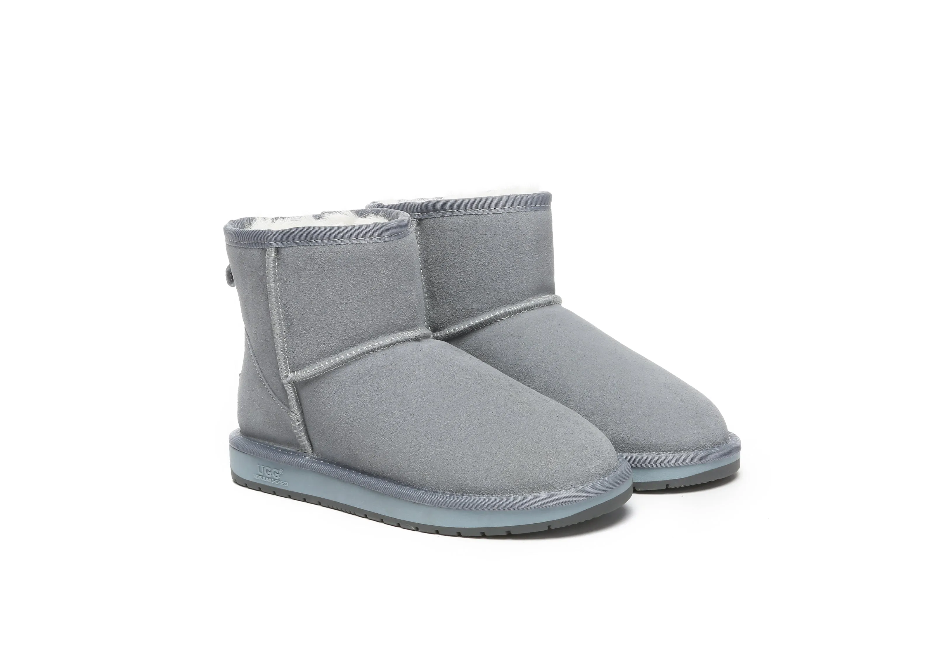 AUSTRALIAN SHEPHERD® UGG Boots Sheepskin Wool Mini Classic Suede Special Colour
