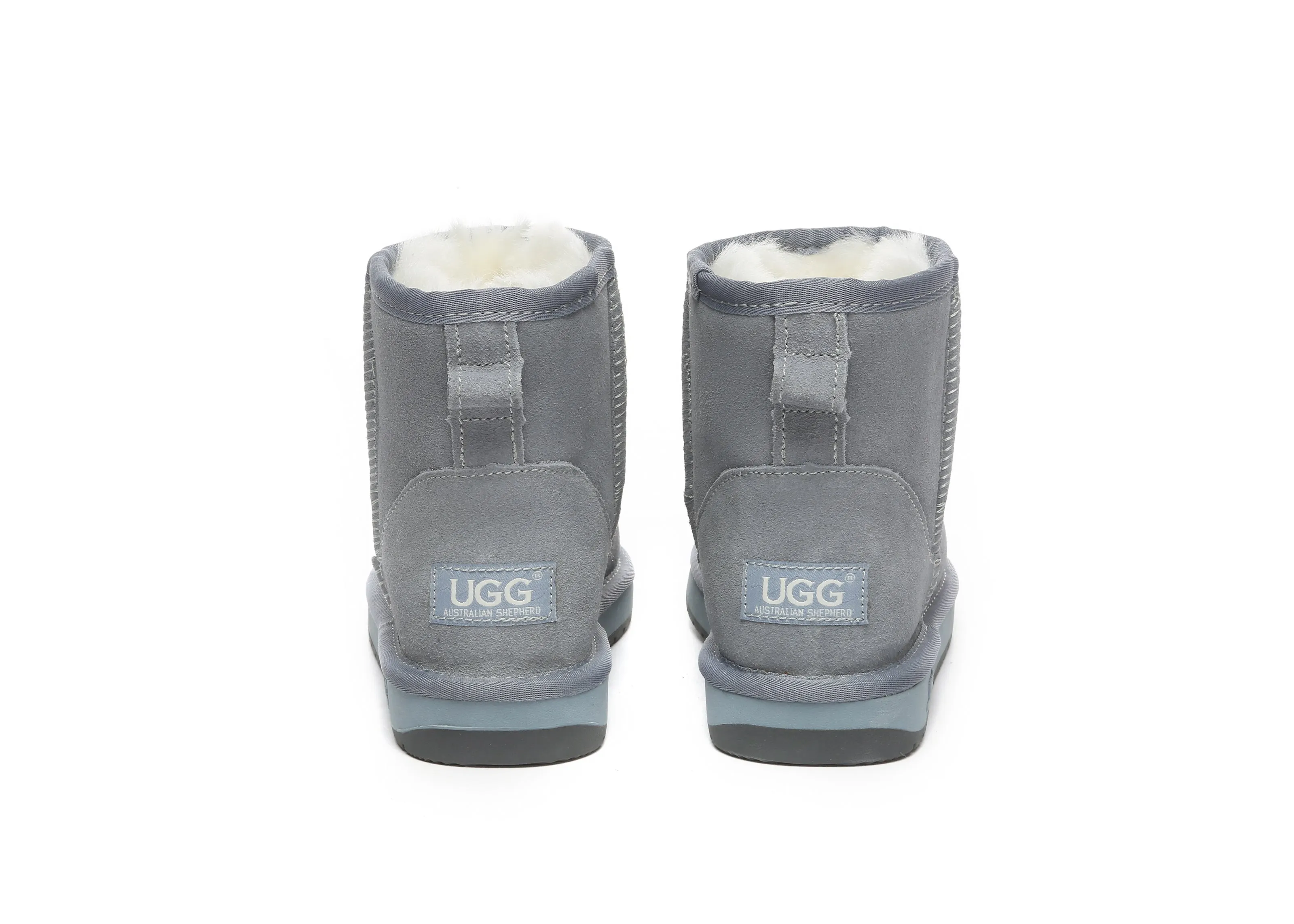 AUSTRALIAN SHEPHERD® UGG Boots Sheepskin Wool Mini Classic Suede Special Colour