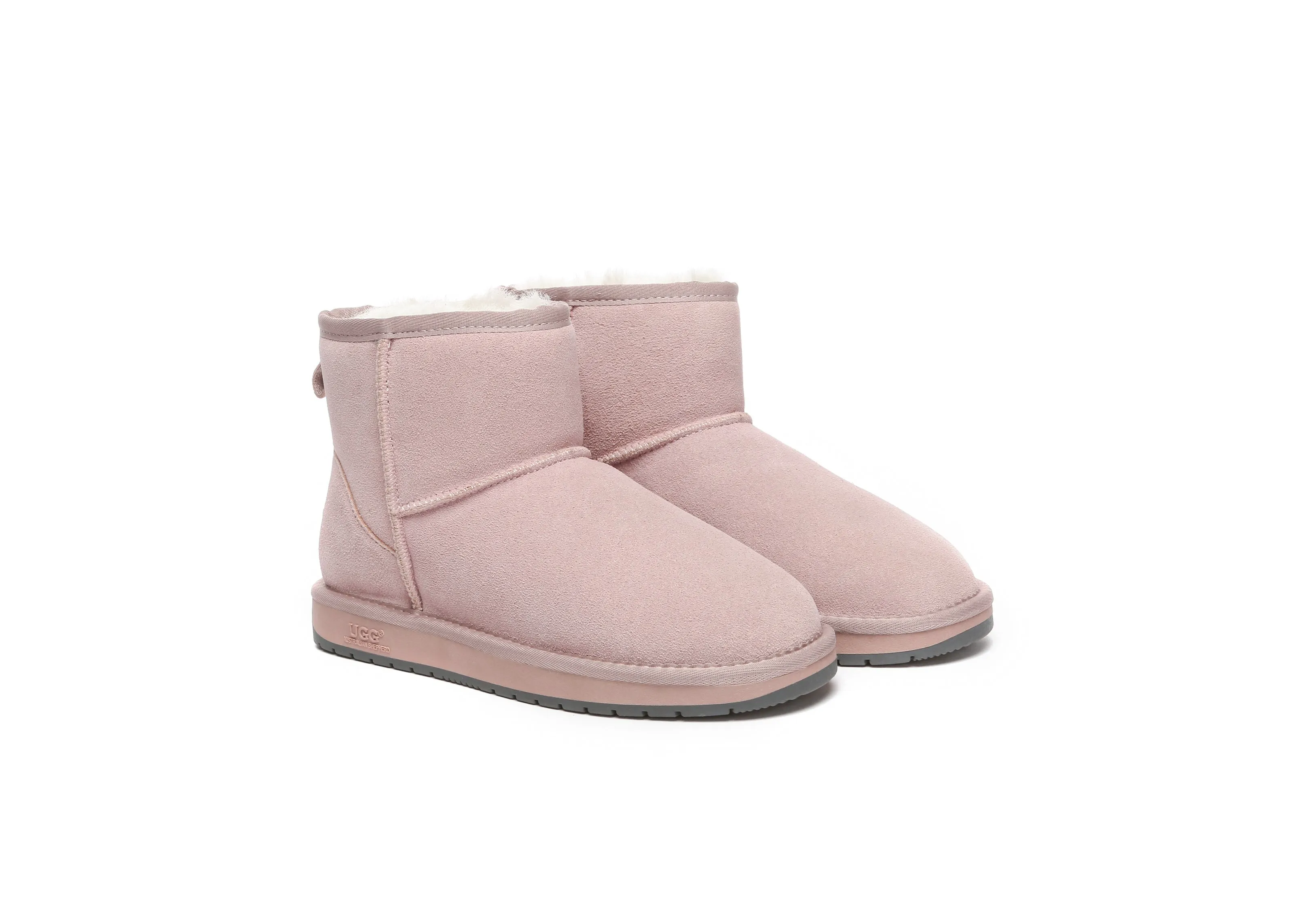 AUSTRALIAN SHEPHERD® UGG Boots Sheepskin Wool Mini Classic Suede Special Colour