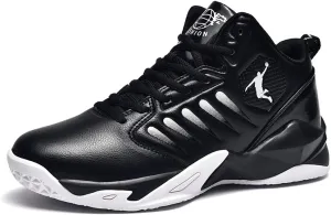 Autumn Basketball Men's Basketball & Running Shoes, Black, Red, White