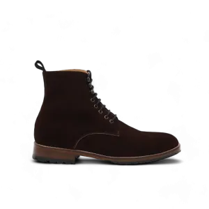Bottines pour homme Classique – Daim Tobacco - Yanni