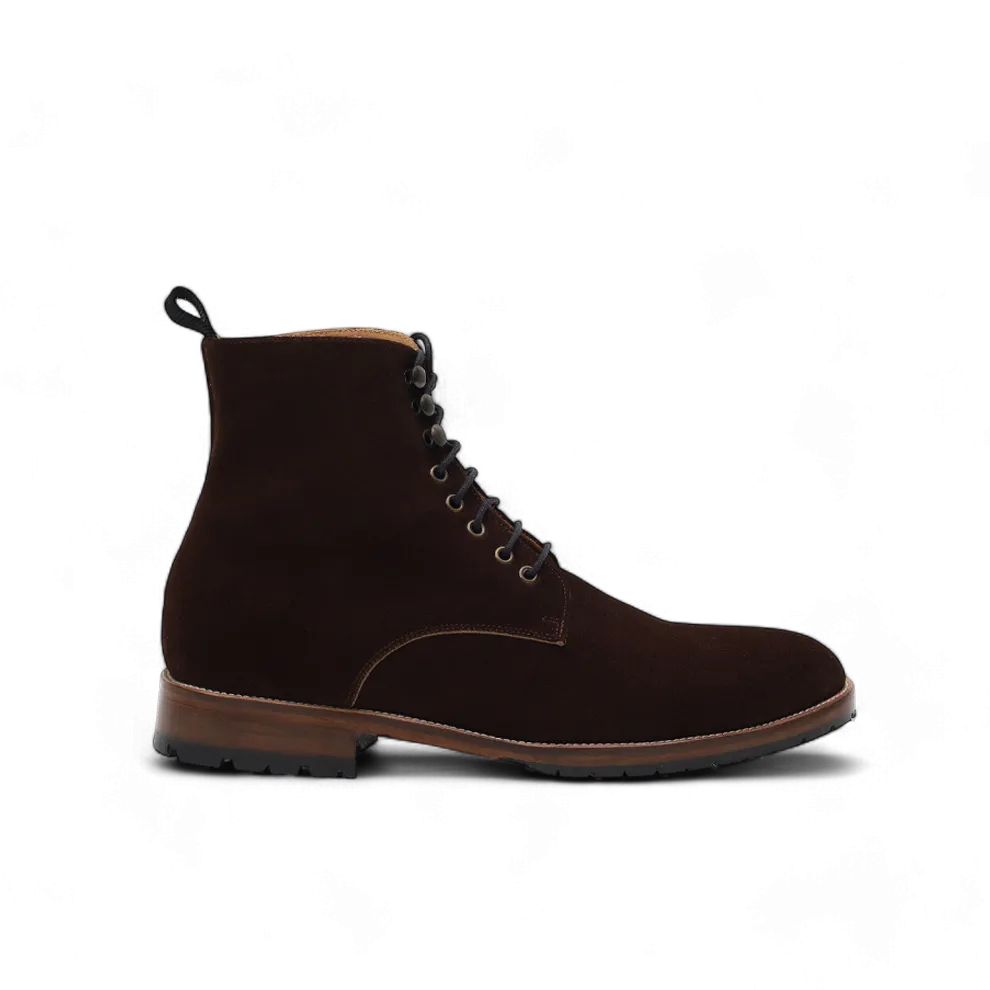 Bottines pour homme Classique – Daim Tobacco - Yanni