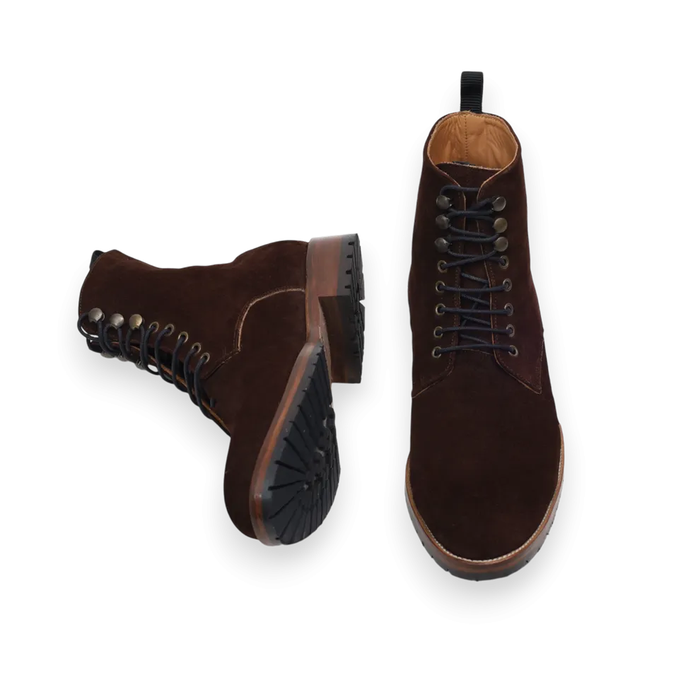 Bottines pour homme Classique – Daim Tobacco - Yanni