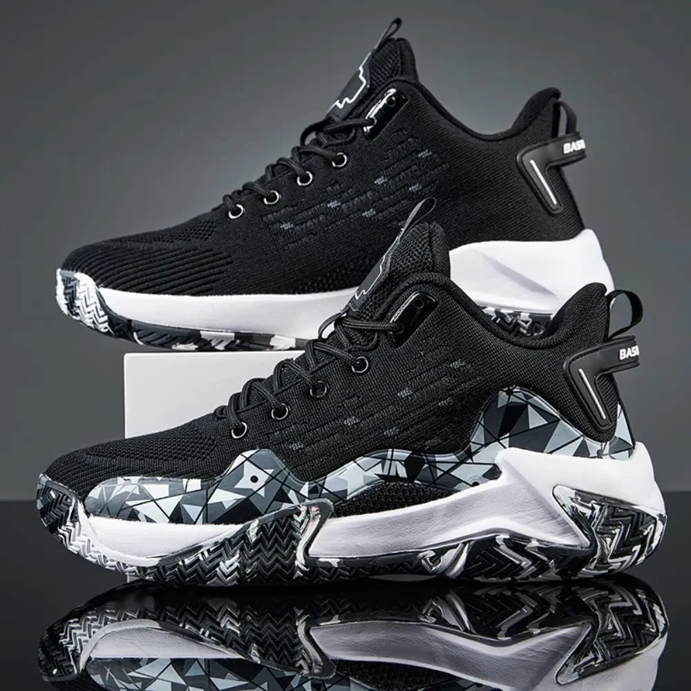 Breathable Outdoor Sports Shoes Basketball Shoes Running Shoes Men's Shoes Basketball Shoes