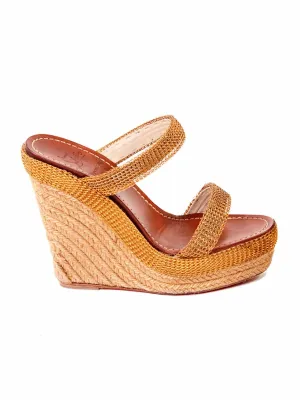 Chain Espadrille Wedges