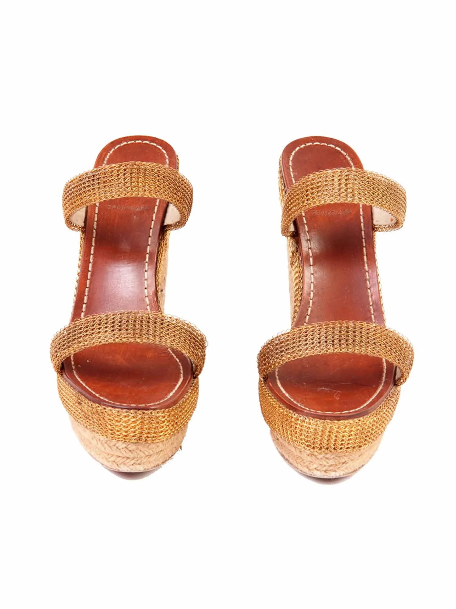 Chain Espadrille Wedges