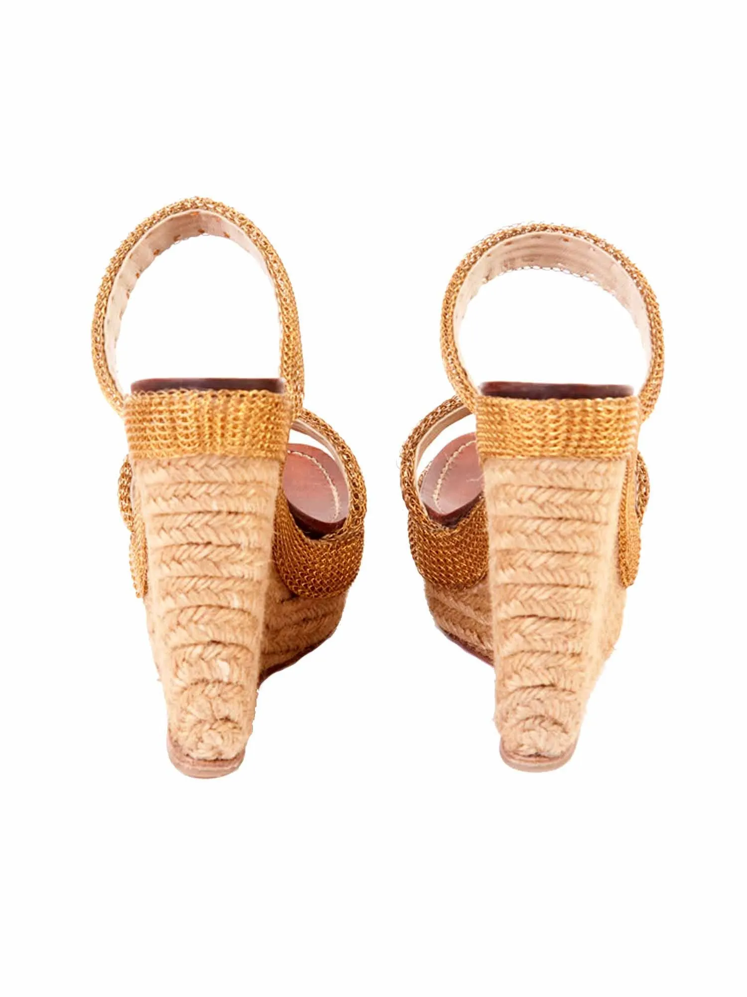 Chain Espadrille Wedges