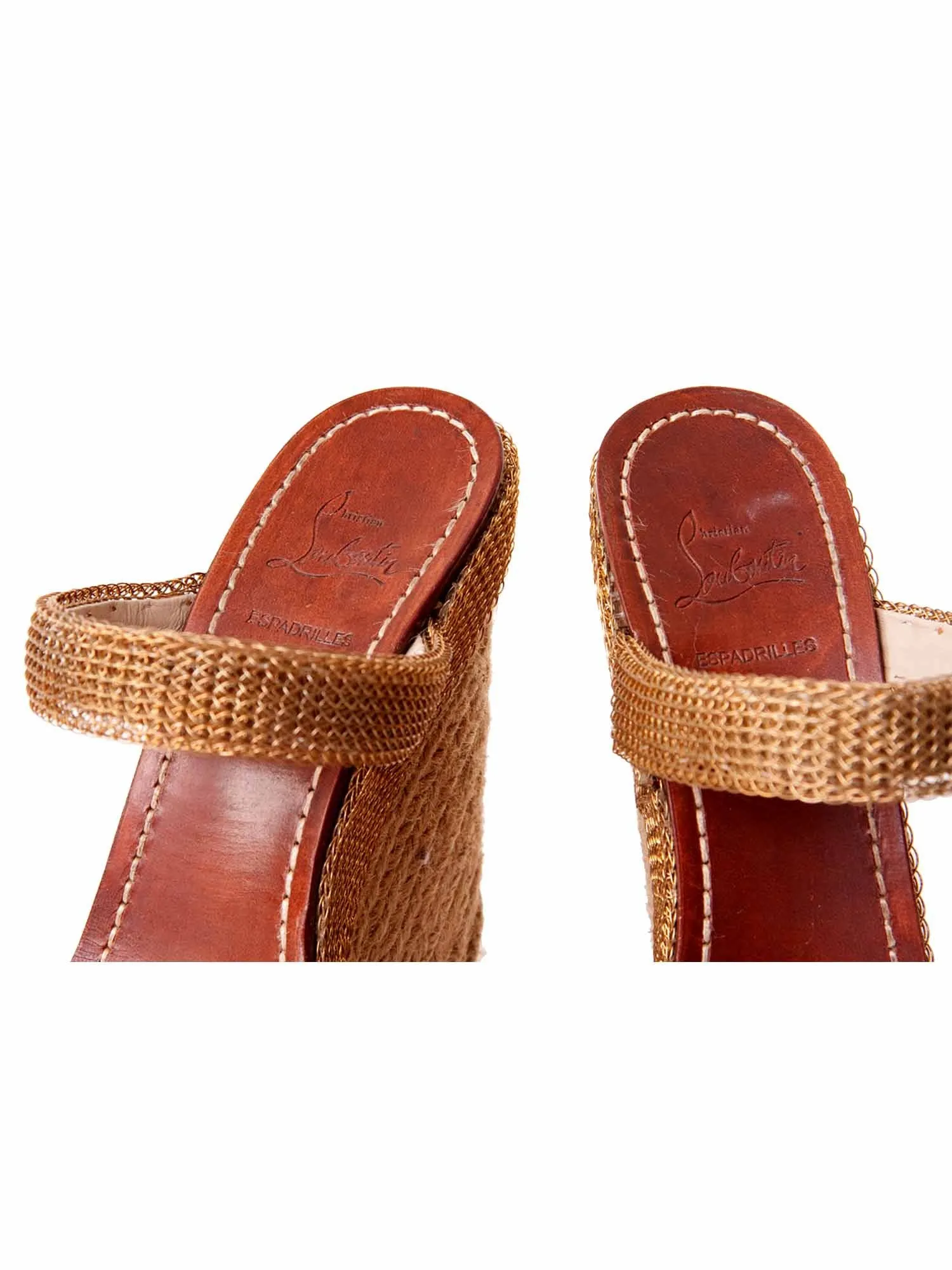 Chain Espadrille Wedges