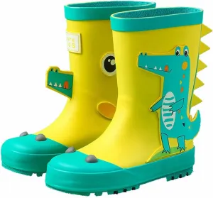 Children's Rain Shoes Boys and Girls Water Shoes Baby Rain Boots Water Boots in Large and Small Toddler Raincoat