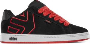 Etnies Men's Low-Top Sneakers Skate Shoe, Black Red, 6.5
