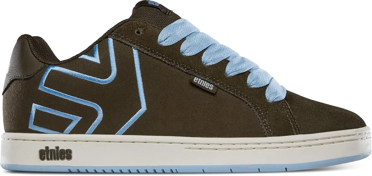 Etnies Men's Low-Top Sneakers Skate Shoe, Brown Blue, 11.5