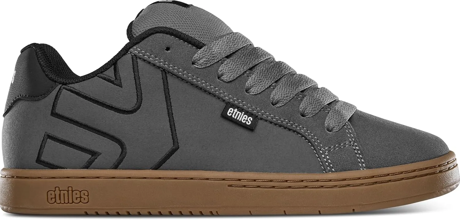 Etnies Men's Low-Top Sneakers Skate Shoe, Dark Grey Black, 6