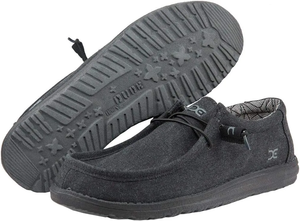Hey Dude Men's All Wally Styles | Men??s Shoes | Men's Lace Up Loafers | Comfortable & Light-Weight