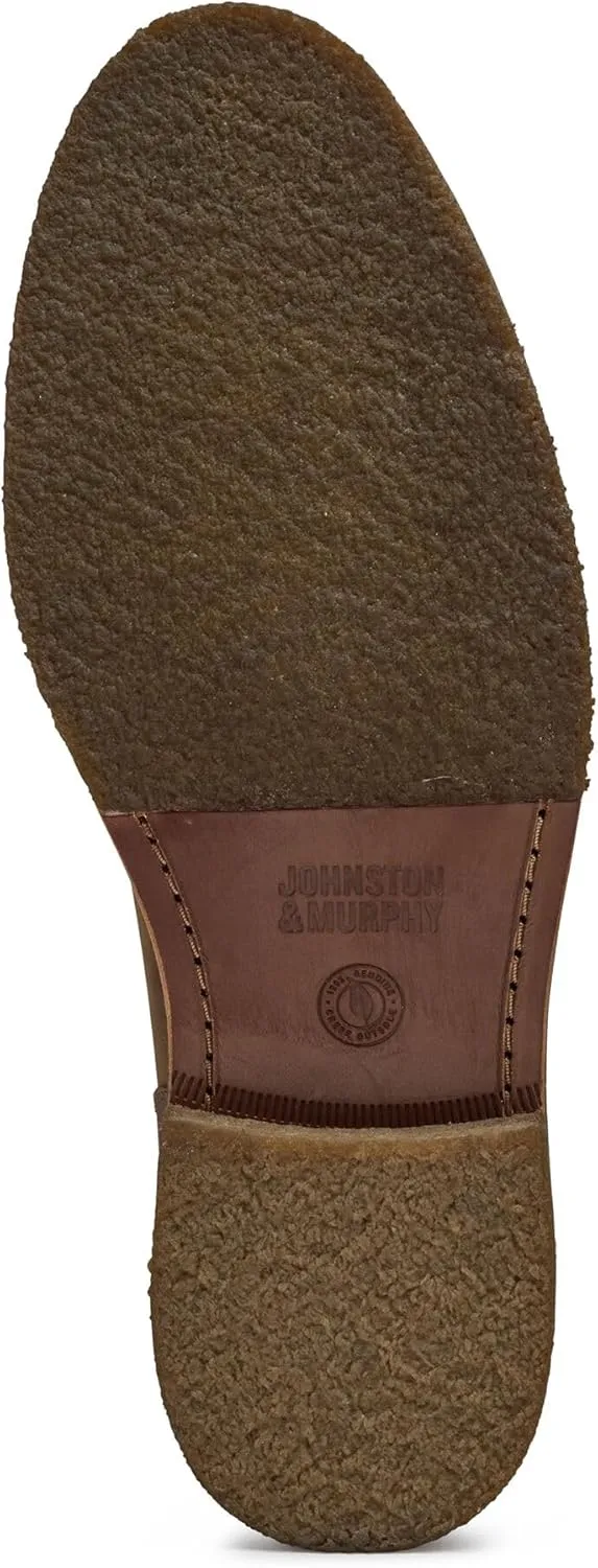 Johnston & Murphy Calder Chukka Casual Shoes for Men ?C Leather Boots for Men for Office & Daily Wear