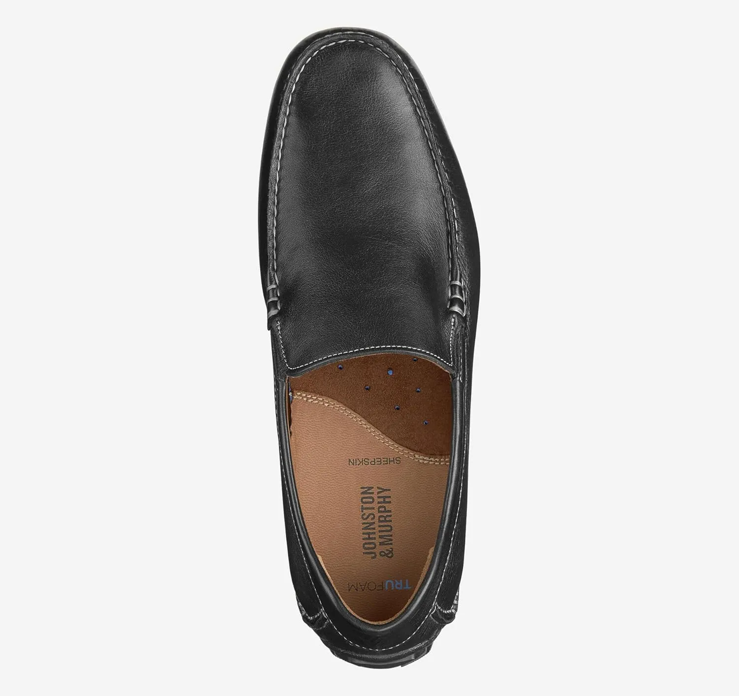 Johnston & Murphy Men's Cort Moc Toe Venetian Driving Style Loafer