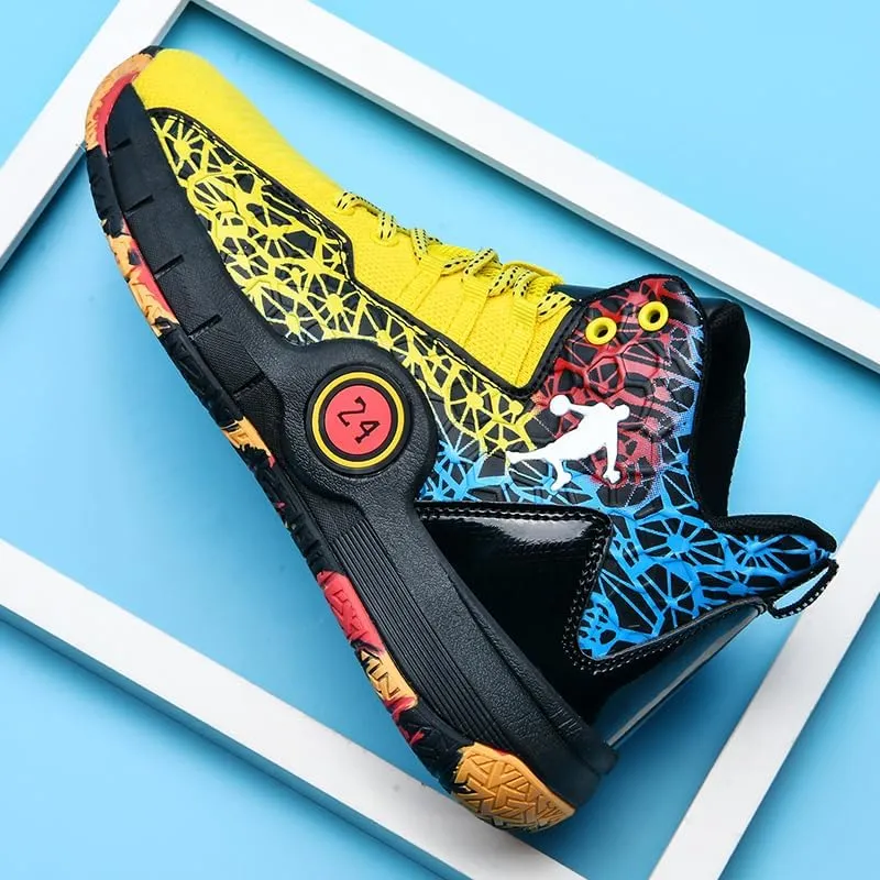 Men Women Basketball Shoes Walking Running Shoes Breathable Comfortable Sneakers for Adult