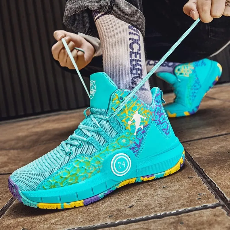 Men Women Basketball Shoes Walking Running Shoes Breathable Comfortable Sneakers for Adult