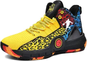 Men Women Basketball Shoes Walking Running Shoes Breathable Comfortable Sneakers for Adult