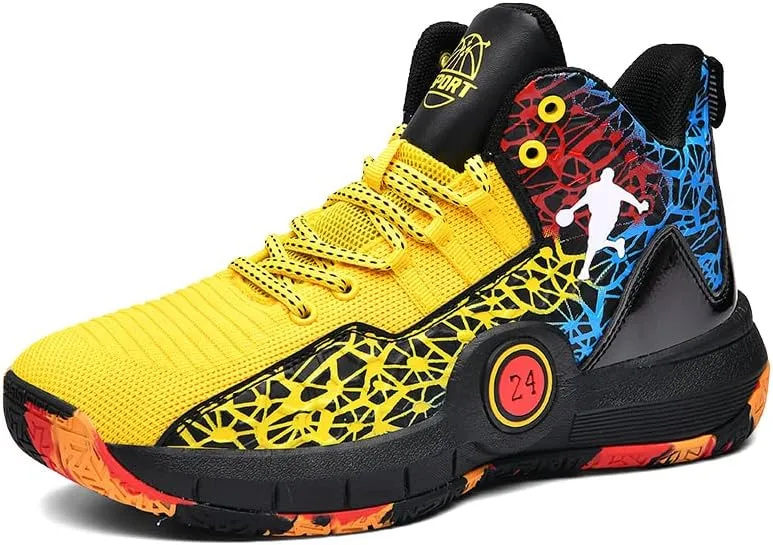 Men Women Basketball Shoes Walking Running Shoes Breathable Comfortable Sneakers for Adult
