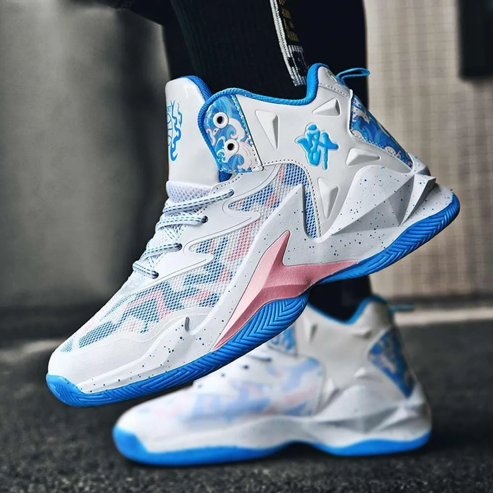 Men's Basketball Shoes, Couple Basketball Shoes, Fashionable Sports Shoes, Breathable, Non Slip Running Shoes