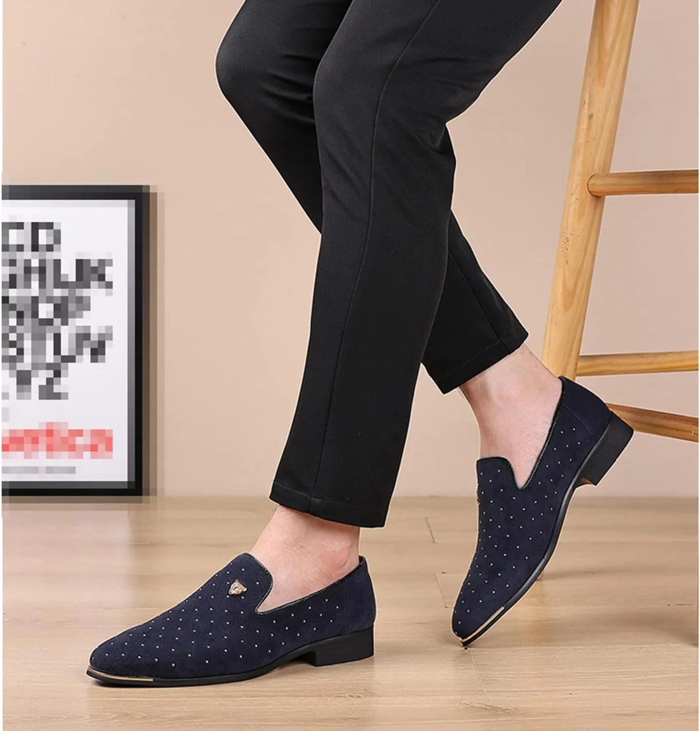 Men's Dress Loafers Shoes Slip On Penny Loafers Formal Business Dress Shoes Driving Shoes Mocassins