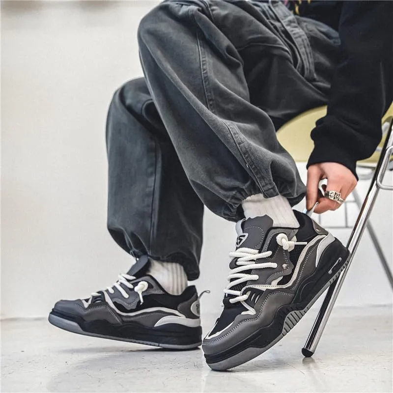 Men's Fashion Sneakers for All Seasons - Rope Strap Design, Non-Slip and Comfortable, Great for Outdoor Walking and Training!