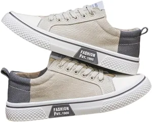 Mens Low Top Graphic Skateboard Shoes - Comfortable, Non-Slip, Breathable, and Durable - Daily Casual Wear All Seasons