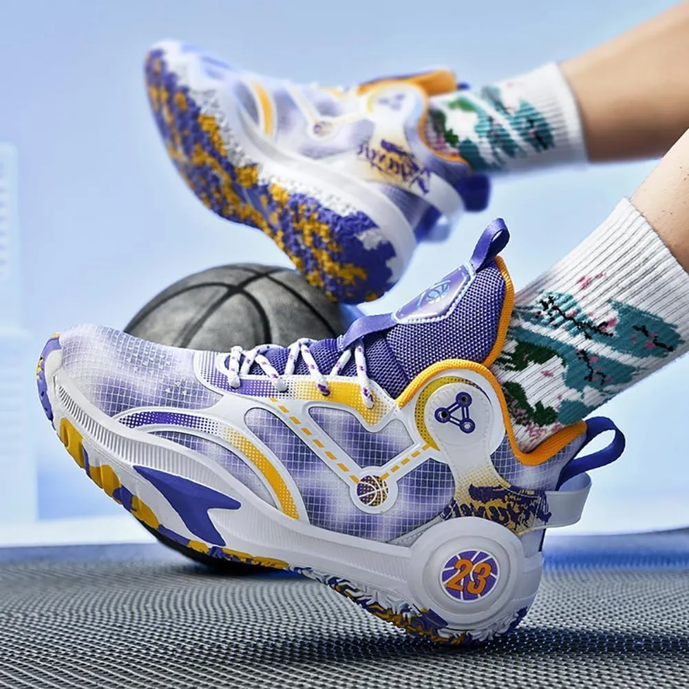 Men's Shoes Fashion Sports Shoes Breathable Running Shoes Men's Basketball Shoes Anti Slip Sports Shoes Couple Style