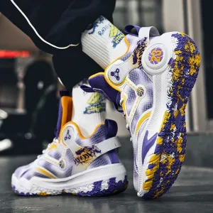 Men's Shoes Fashion Sports Shoes Breathable Running Shoes Men's Basketball Shoes Anti Slip Sports Shoes Couple Style