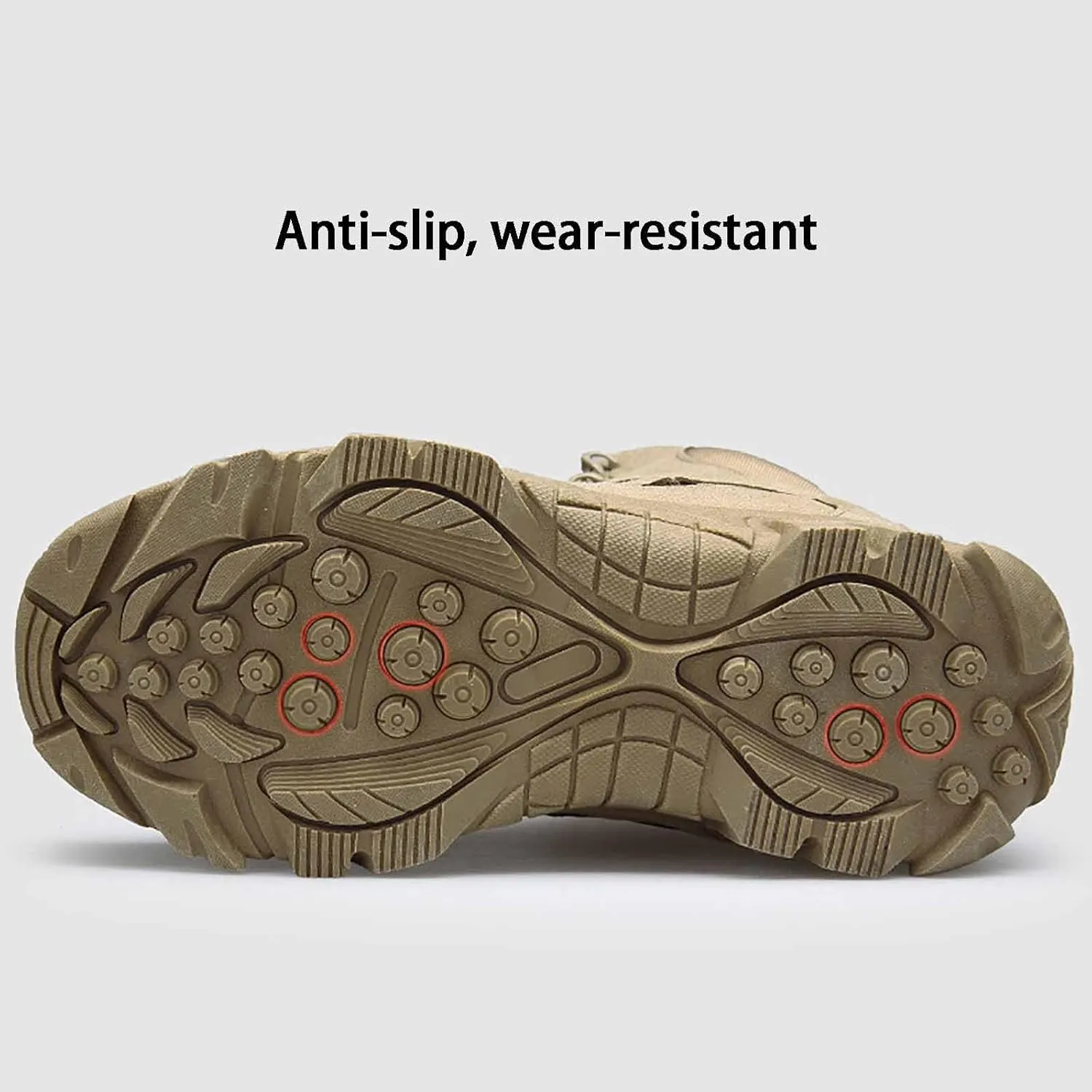Mens Tactical Boots, Lightweight Combat Boots Breathable Desert Boots Military Tactical Boots Durable Combat Boots Men's Waterproof Hiking Boots