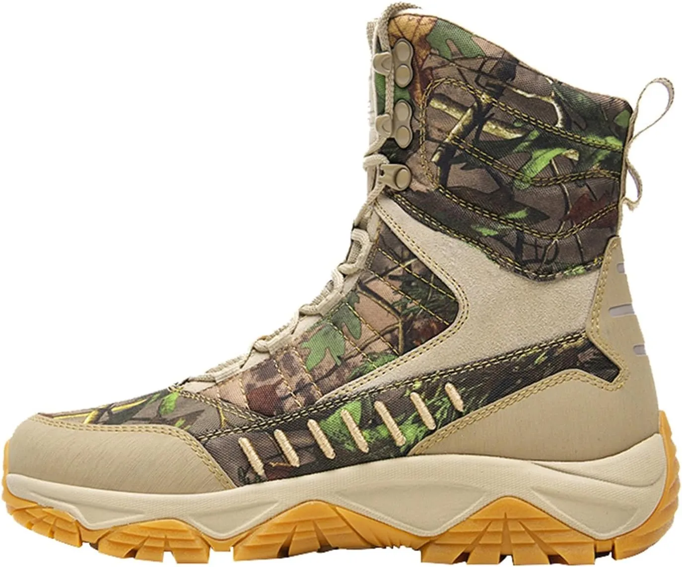 Men's Tactical Boots, Unisex Lightweight Hiking Boots, Waterproof Trekking Boots, Breathable Outdoors Desert Boots