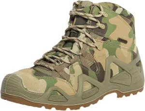 Men's Tactical Boots, Waterproof Hiking Work Boots, Lightweight Military Boots, Breathable Desert Boots,Low Cut Training Boots,Great in Hiking, Work, Tactical, Army, Hunting