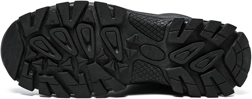 Men's Waterproof Hiking Boots Lightweight Work Boots Military Tactical Boots Durable Combat Boots