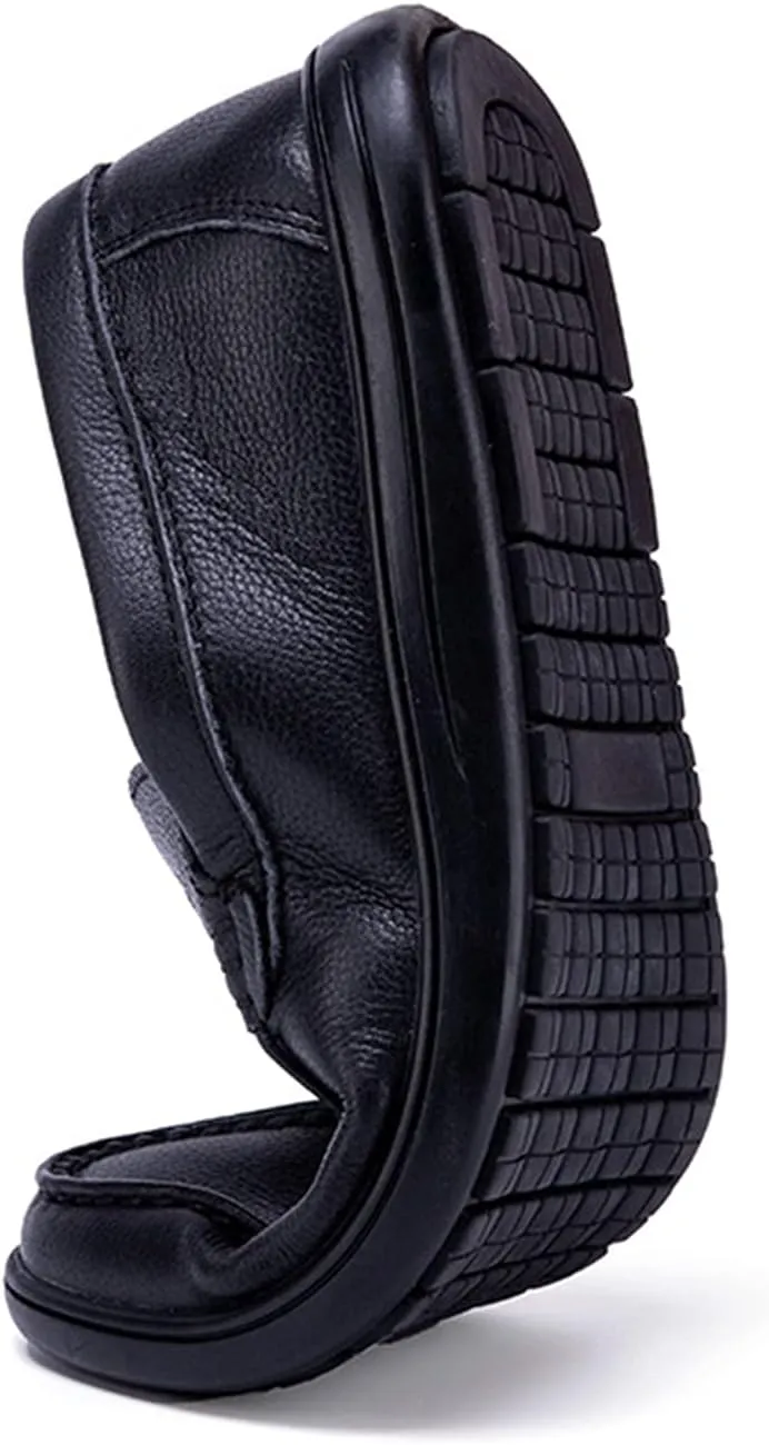 Minishion Driving Shoes for Men Fashion Business Dress Loafers 1667#