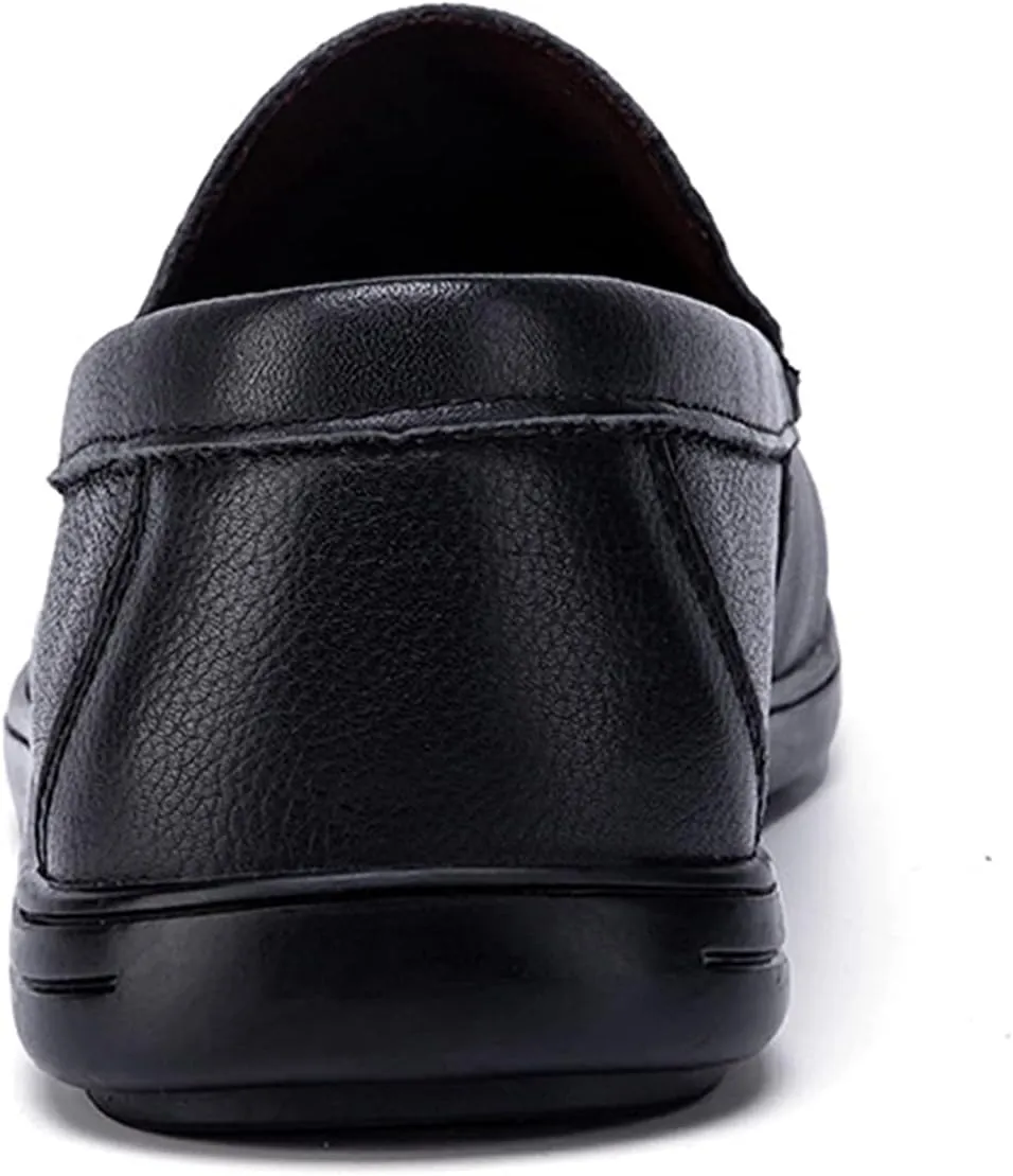 Minishion Driving Shoes for Men Fashion Business Dress Loafers 1667#