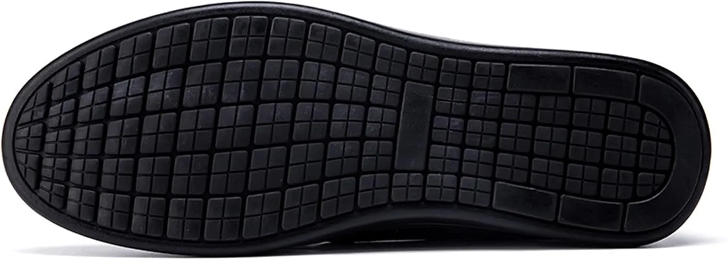 Minishion Driving Shoes for Men Fashion Business Dress Loafers 1667#